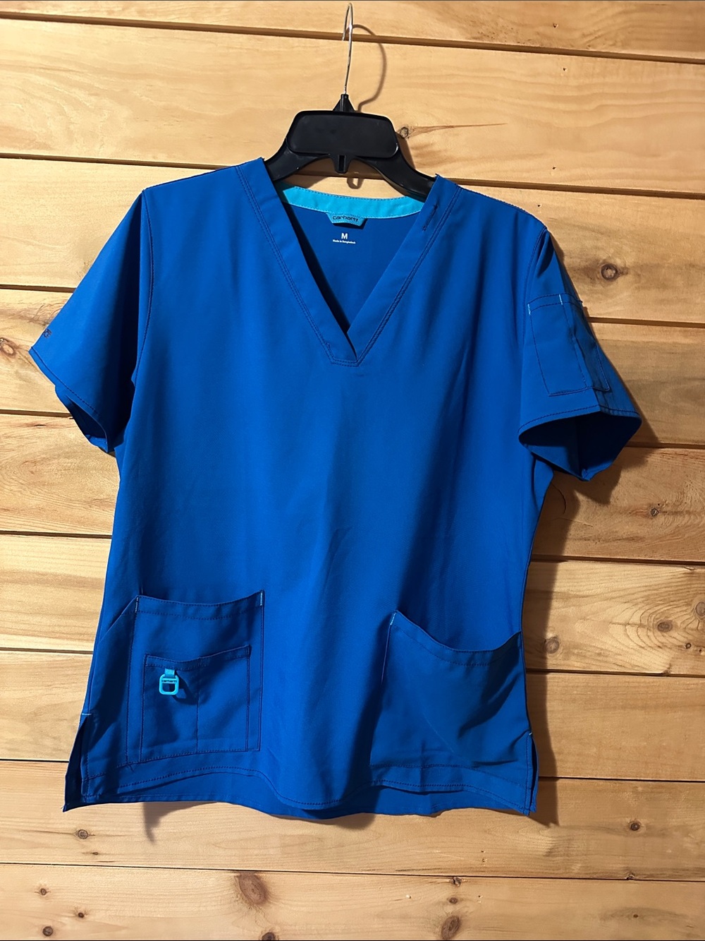 Carhartt Force Women's Caribbean V-Neck Scrub Top Size Med